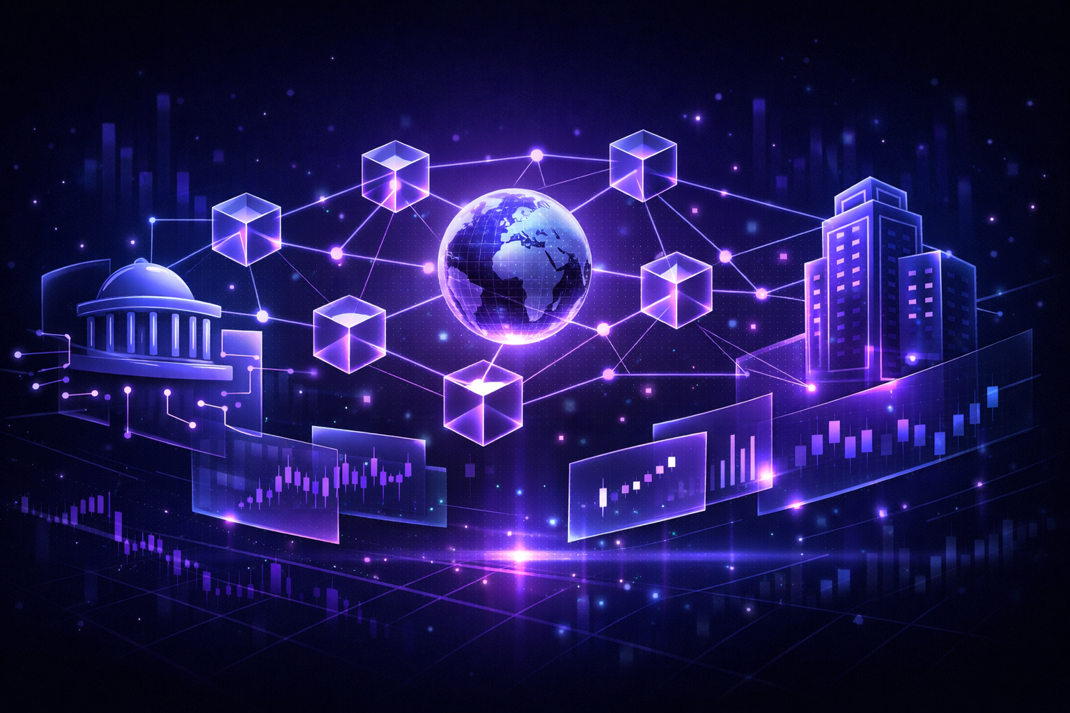 Corée du Sud × Crypto Tax — Illustration BlockPulseNews