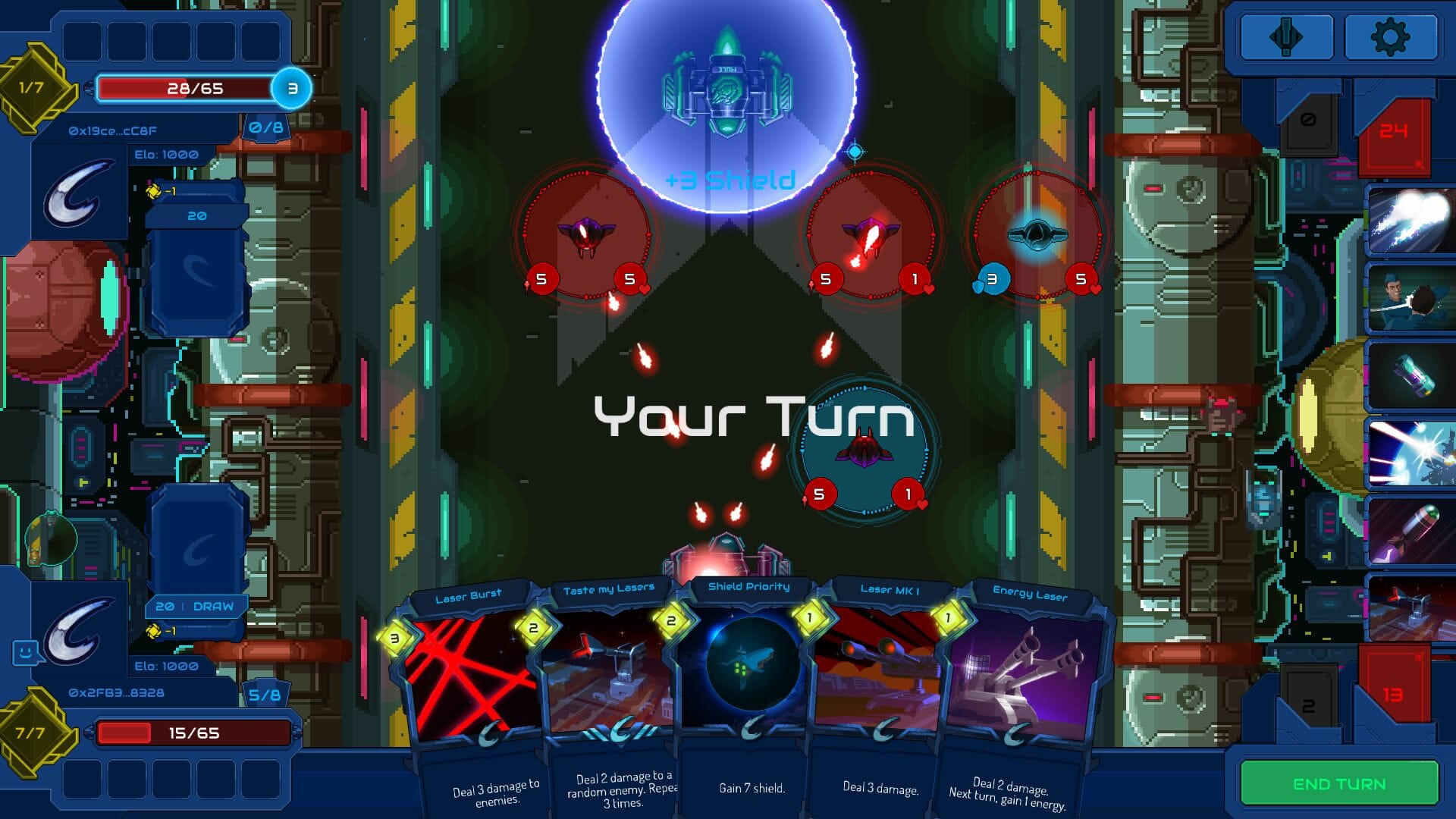 Collection de vaisseaux